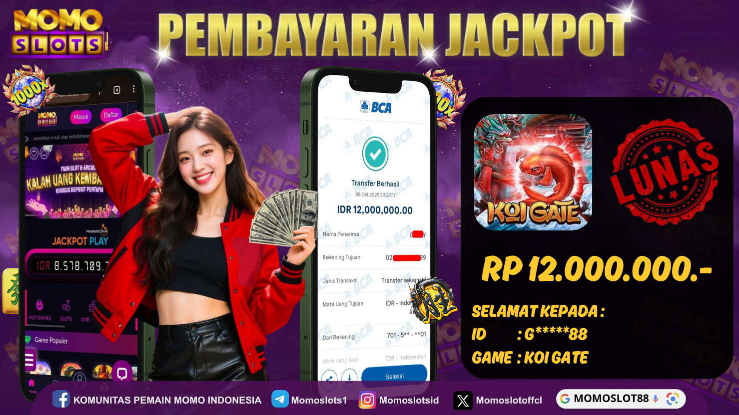 MOMOSLOTS JACKPOT SLOT KOI GATE